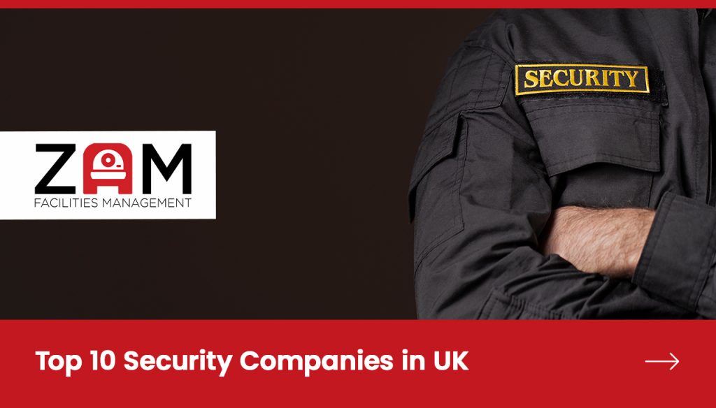 Top 10 security companies in uk