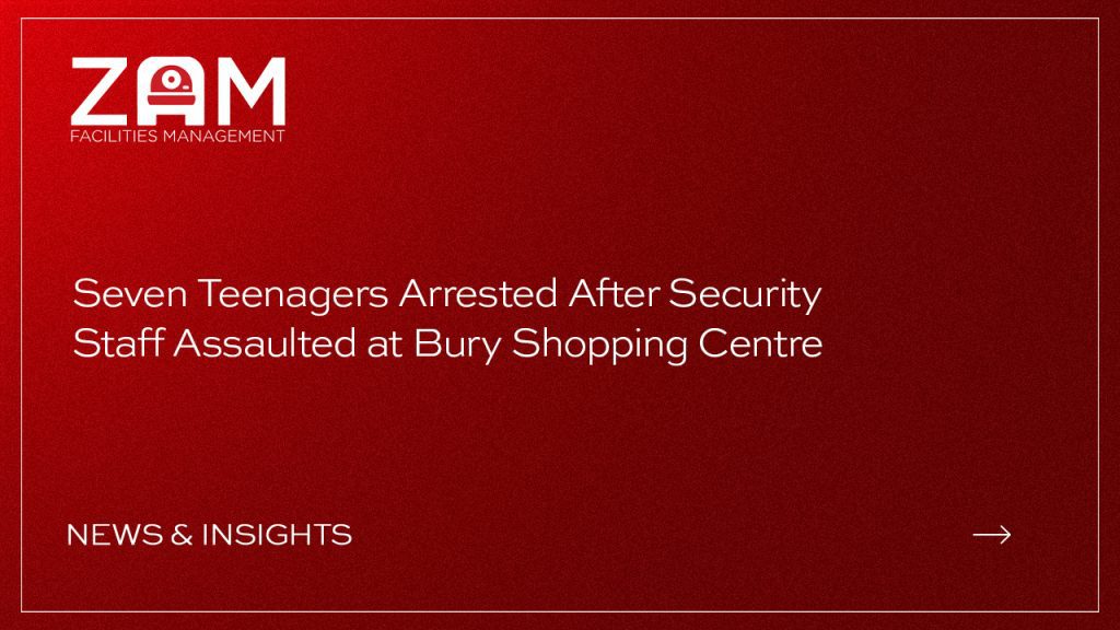Seven Teenagers Arrested After Security Staff Assaulted at Bury Shopping Centre