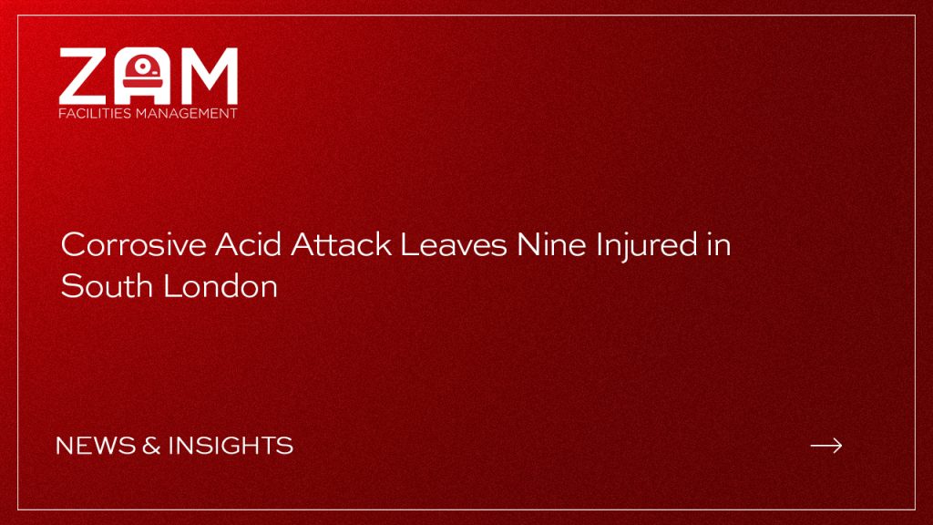 Corrosive Acid Attack Leaves Nine Injured in South London