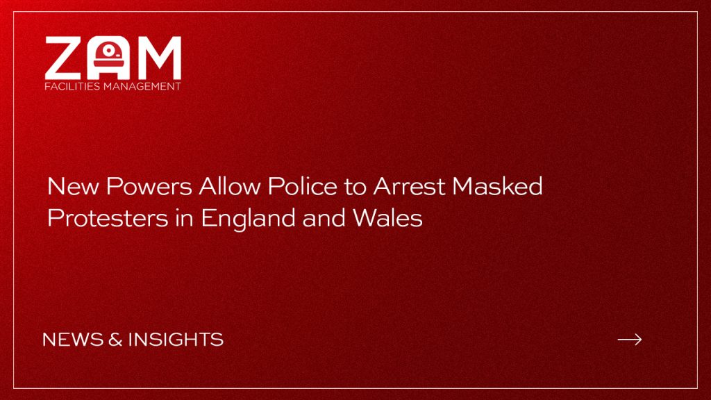 New Powers Allow Police to Arrest Masked Protesters in England and Wales