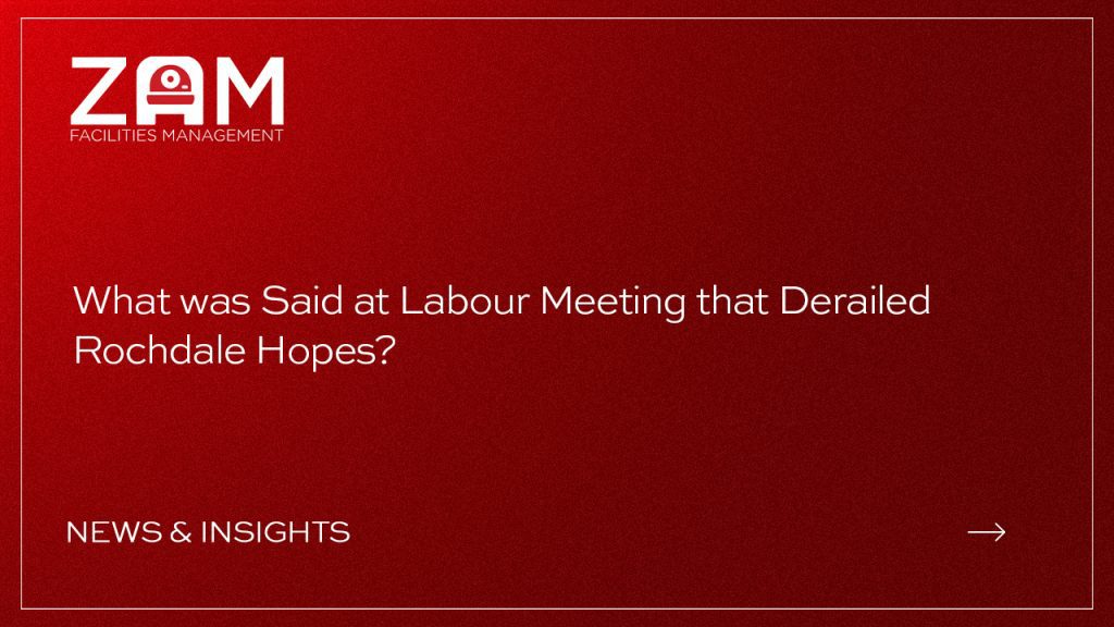 What was said at Labour Meeting that Derailed Rochdale Hopes