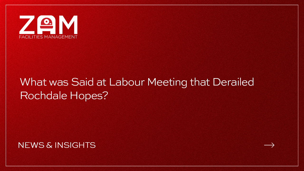 What was said at Labour Meeting that Derailed Rochdale Hopes?